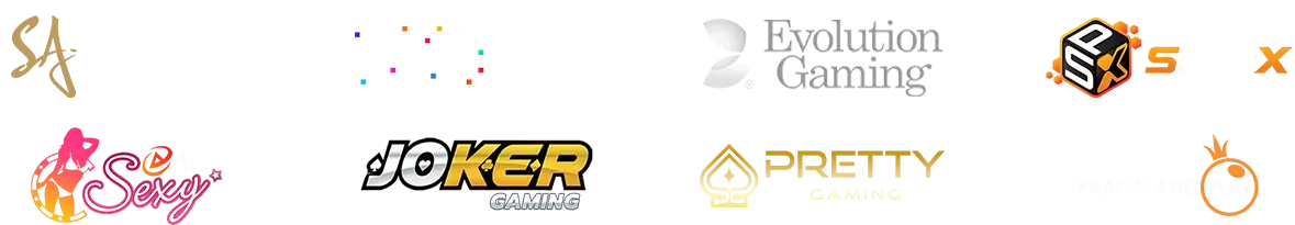 ค่ายเกมที่เรามีให้บริการ กลุ่มที่ 1